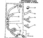 Kenmore 1162296182 attachment parts diagram