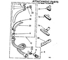 Kenmore 1162297180 attachment parts diagram