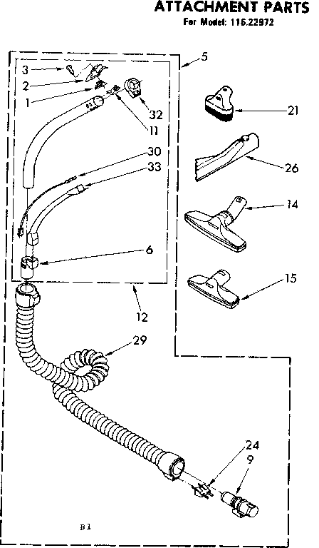 Attachment parts