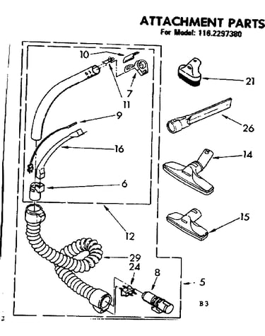 Attachment parts