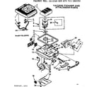 Kenmore 11622992 base assembly diagram