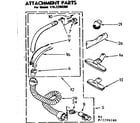 Kenmore 1162299280 attachment parts diagram