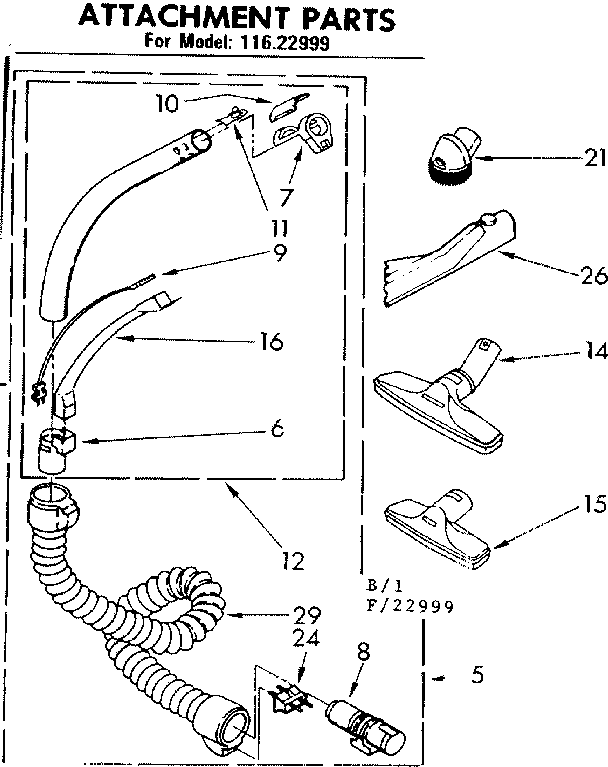 Attachment parts
