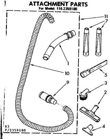 Attachment parts