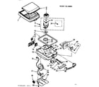 Kenmore 11623881 base assembly diagram