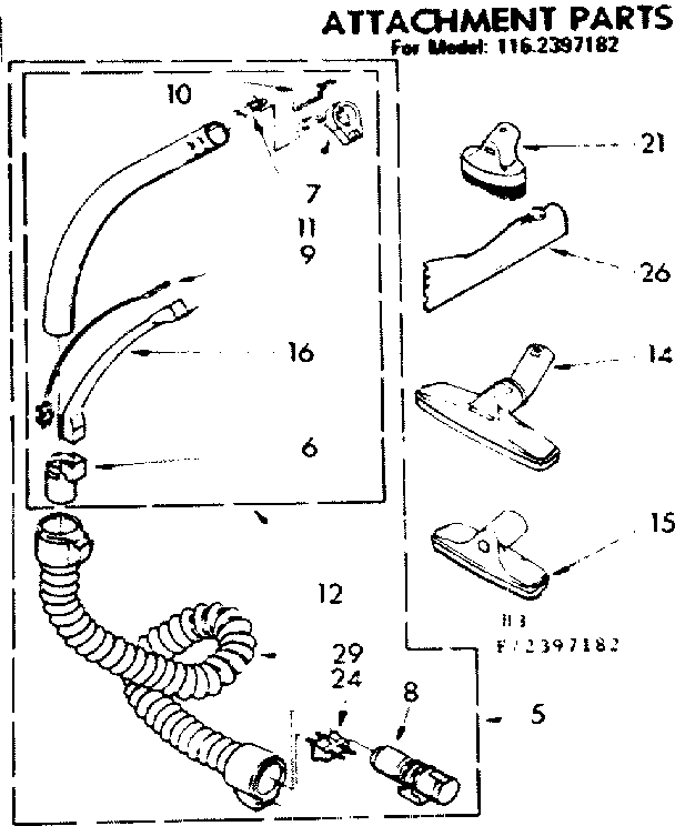 Attachment parts
