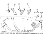 Kenmore 1162398180 attachment parts diagram
