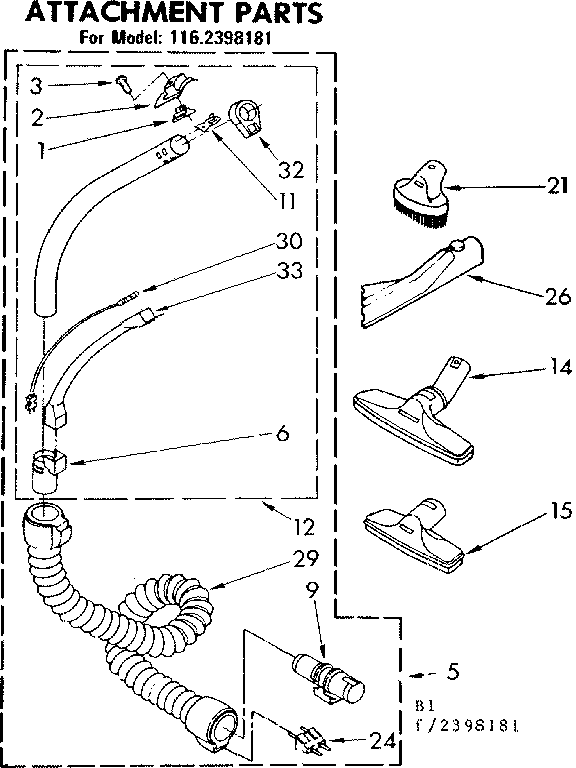 Attachment parts