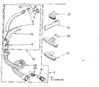 Kenmore 1162398182 attachment parts diagram