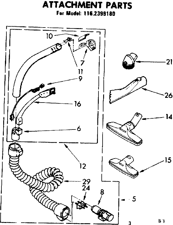 Attachment parts
