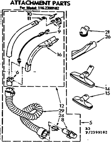 Attachment parts