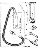 Hose and attachment parts