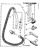 Hose and attachment parts