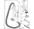 Kenmore 1162403180 hose ant attachment parts diagram
