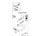 Kenmore 11624273 attachment parts diagram