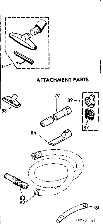 Attachment parts