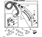 Kenmore 1162432781 attachment parts diagram