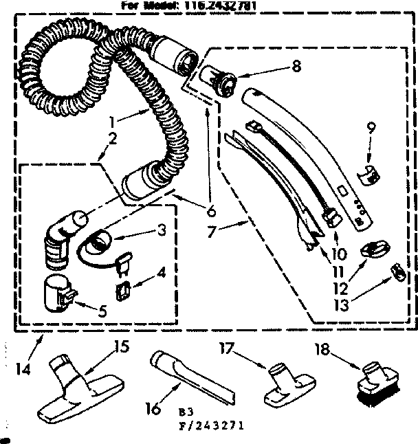 Attachment parts
