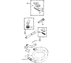 Kenmore 11624500 attachment parts diagram