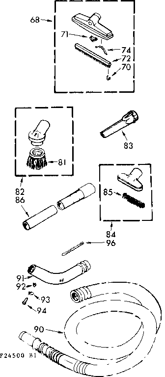Attachment parts