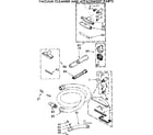 Kenmore 11624600 attachment parts diagram