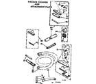 Kenmore 11624601 attachment parts diagram