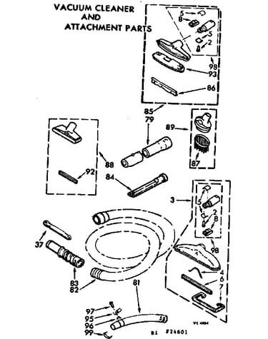 Attachment parts