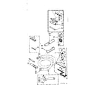 Kenmore 11624700 attachment parts diagram