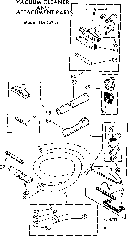 Attachment parts