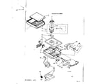 Kenmore 11624881 vacuum cleaner and attachment parts diagram