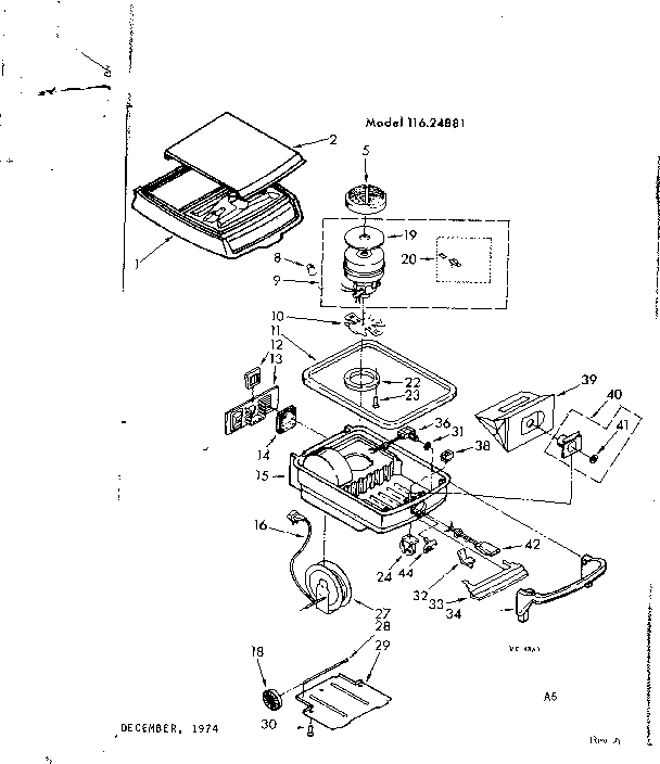 Vacuum cleaner and attachment parts