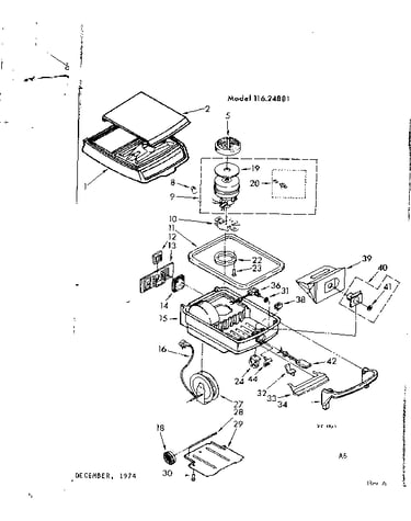 Vacuum cleaner and attachment parts