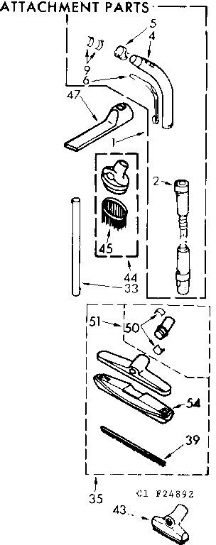 Attachment parts