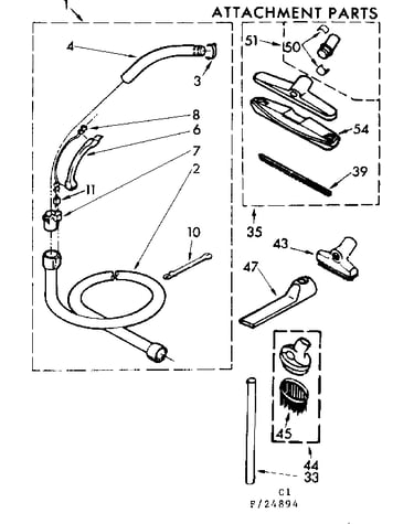 Attachment parts