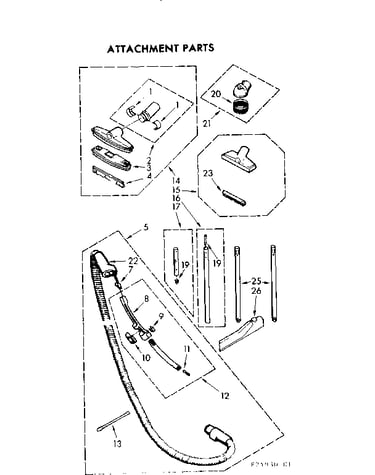 Attachment parts