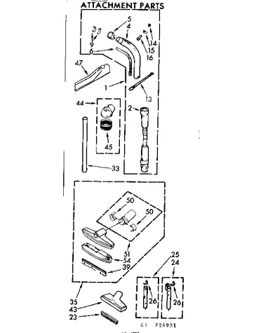 Attachment parts