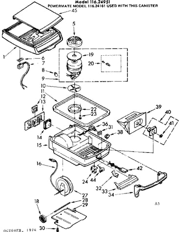 Vacuum cleaner & attachment parts