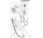 Kenmore 11624952 attachment parts diagram