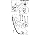 Kenmore 1162499183 attachment parts diagram