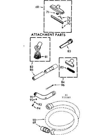 Attachment parts