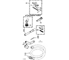 Kenmore 11625501 attachment parts diagram
