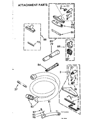 Attachment parts