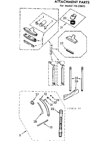 Attachment parts