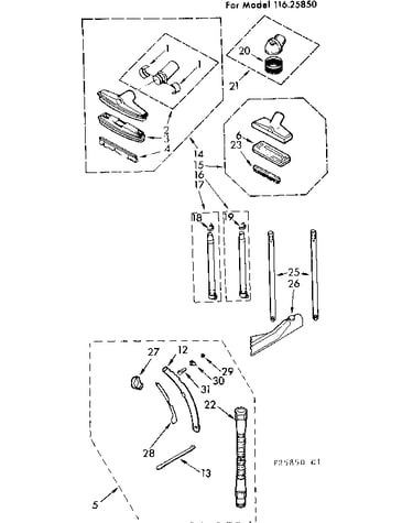 Attachment parts