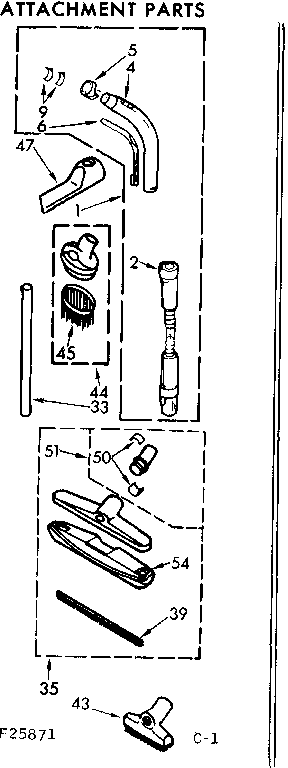 Attachment parts