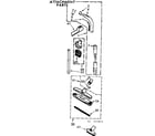 Kenmore 11625872 attachment parts diagram