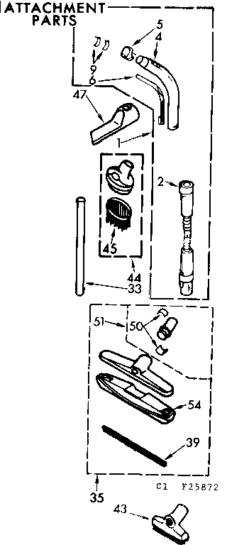 Attachment parts