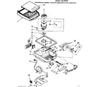 Kenmore 11625950 base assembly diagram