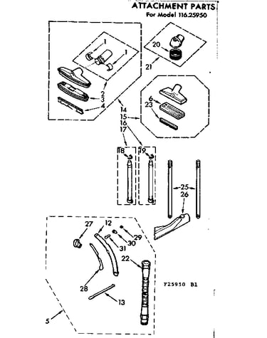 Attachment parts
