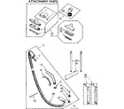Kenmore 11625951 attachment parts diagram